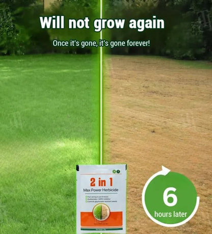 Dual-Action Weed Killer - Max Power Herbicide (Pack of 2)