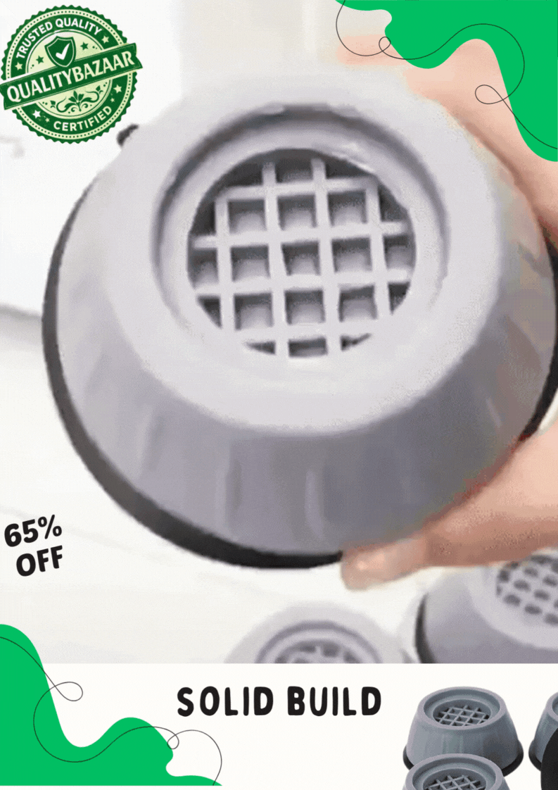 Anti Vibration Pads For Washing Machine - 4 Pcs