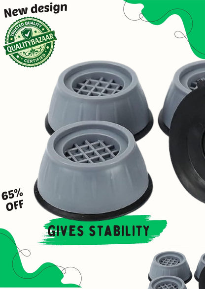Anti Vibration Pads For Washing Machine - 4 Pcs