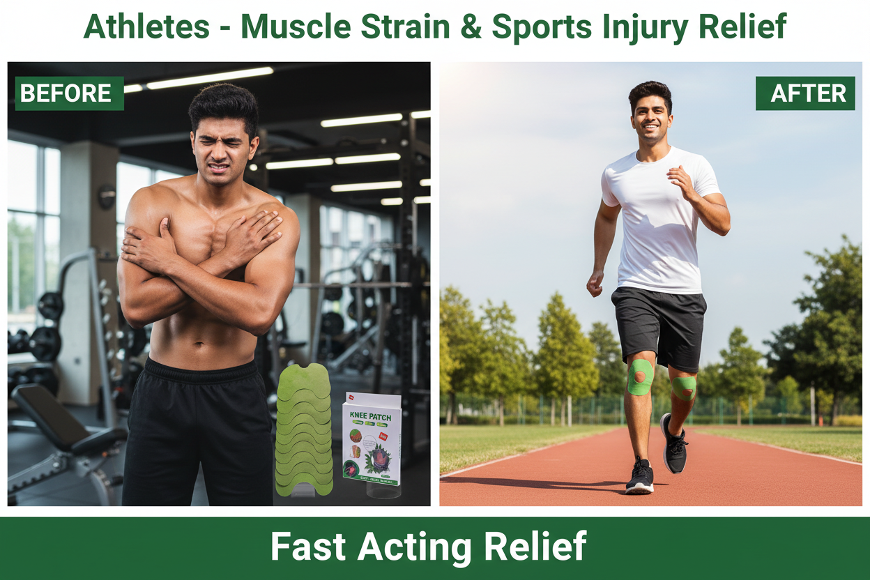 Athlete Muscle Strain Relief