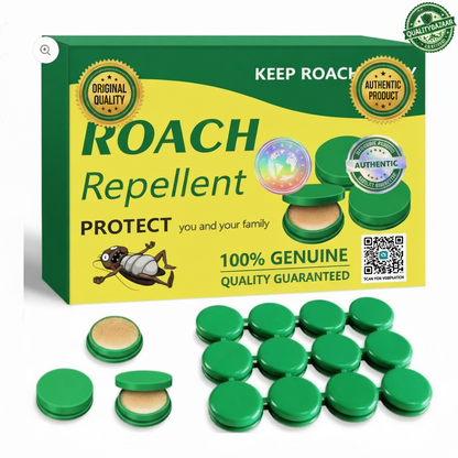 Cockroach Killer with Logo in Corner